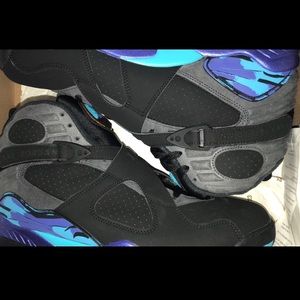 Retro Jordan 8s -Aqua, size 11